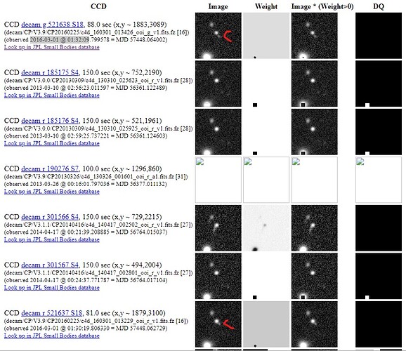 07 49 29.400 +10 03 46.08 exposures