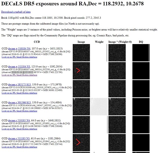 07 53 10.368 +10 16 4.08 exposures